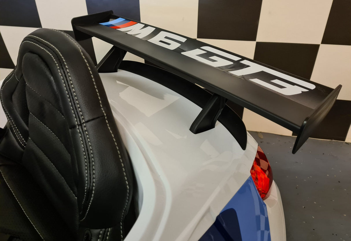 Elektrisk koerebil BMW M6 GT3 med 2.4G RC hvid