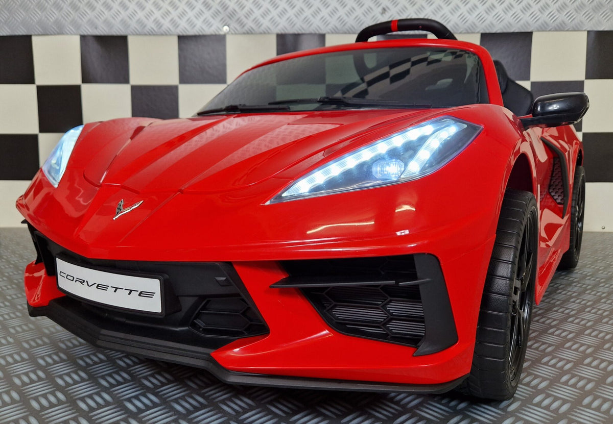 Chevrolet Corvette C8 12V elbil för barn – 2 personer