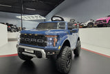 Ford Raptor 24V elbil för barn – 2 personer, svart