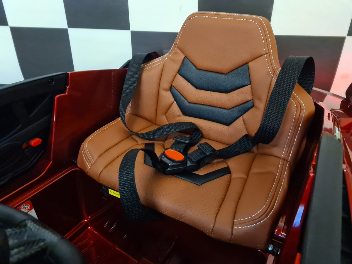 Lamborghini Sian 12V elbil för barn – 1 person, röd