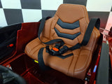 Lamborghini Sian 12V elbil för barn – 1 person, röd