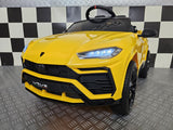 Lamborghini Urus 12V elbil för barn – gul