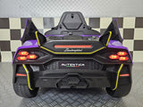 Børnebil Lamborghini Auténtica lilla 12 volt