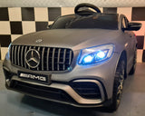 Elektrisk børnebil Mercedes GLC 63 AMG mat grå
