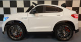 Mercedes-Benz GLC 63 AMG 12V elbil för barn – 1 person, metallic svart