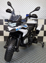 BMW F850 polismotorcykel 12V för barn