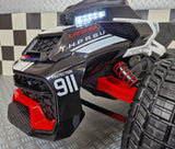 Spyder polismotorcykel 12V för barn