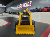 Caterpillar gravemaskine med laster børnetraktor 12 volt