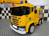 Scania kranbil 12V elbil för barn