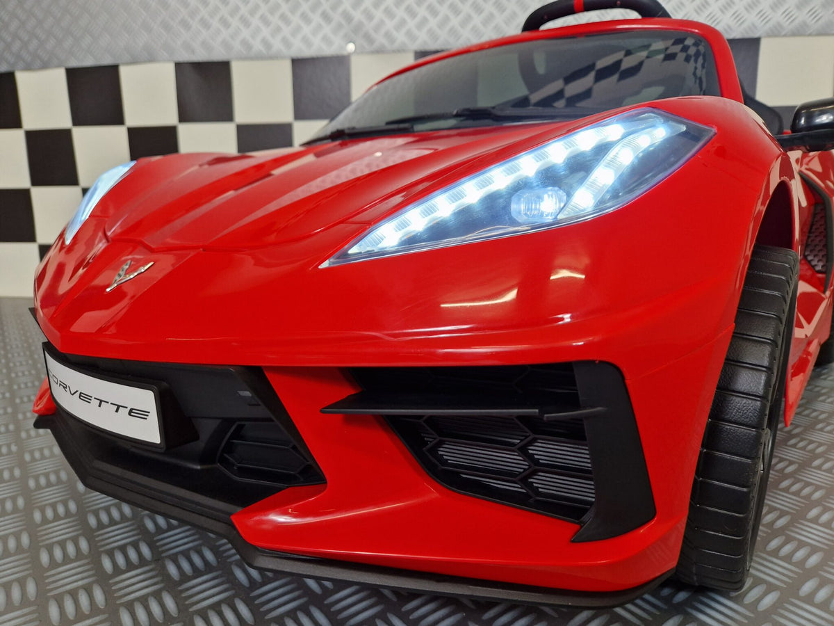 Chevrolet Corvette C8 12V elbil för barn – 2 personer
