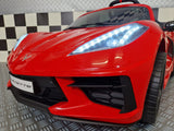 Chevrolet Corvette C8 12V elbil för barn – 2 personer