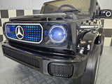 Børnebil Mercedes EQG sort 12 volt