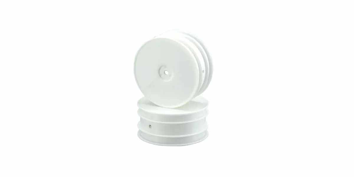 Kyosho Lazer 1:10 4WD 2.2" Front Wheel 2.2" (2) White
