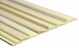 Aileron Balsa TE strip 5 x 15 x 1000 mm*