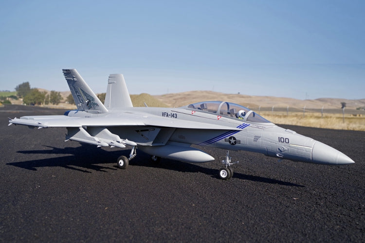 F/A-18F V2 Grey 70mm Fan PNP