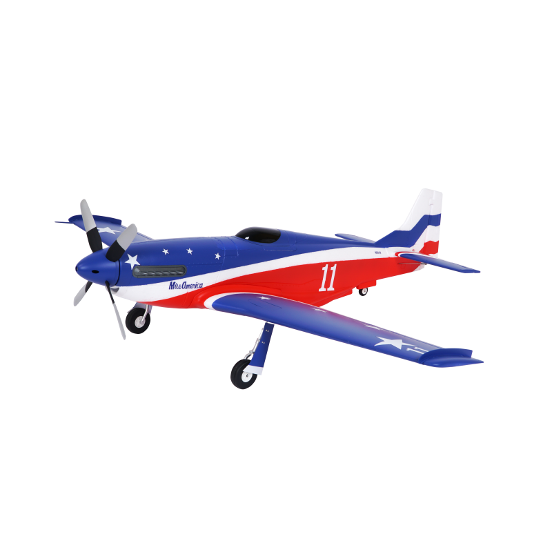 1/10 Plane 1100mm P51D Miss America PNP kit w/ reflex