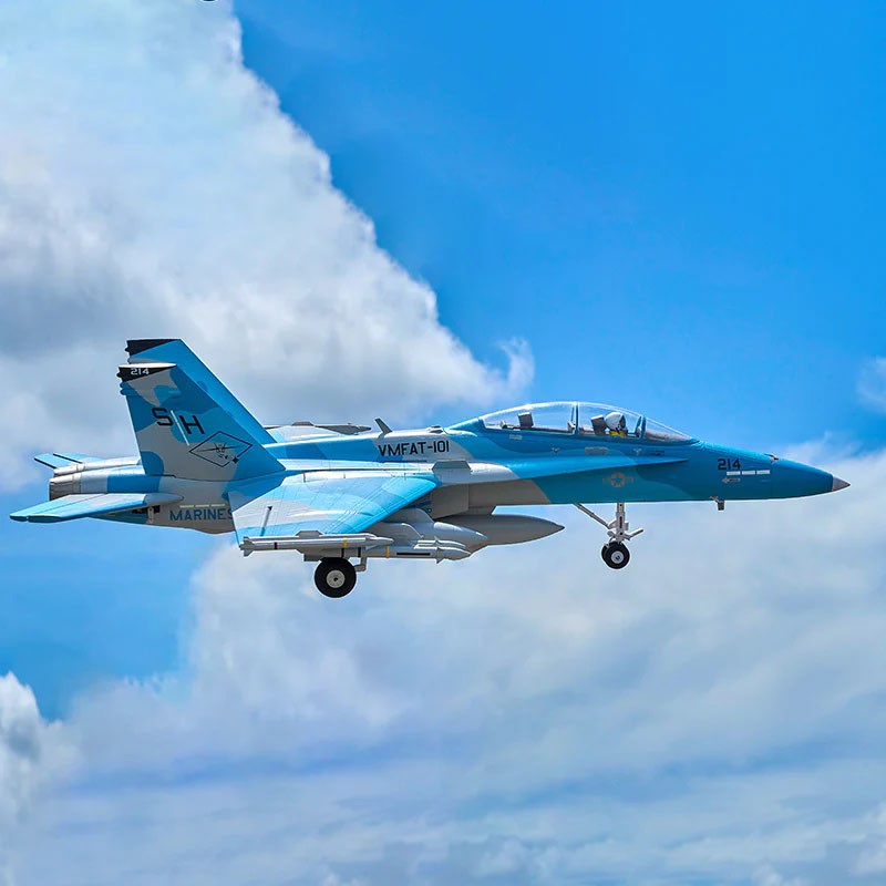 1/20 jet 64mm EDF F-18 (SIM) Hornet PNP kit