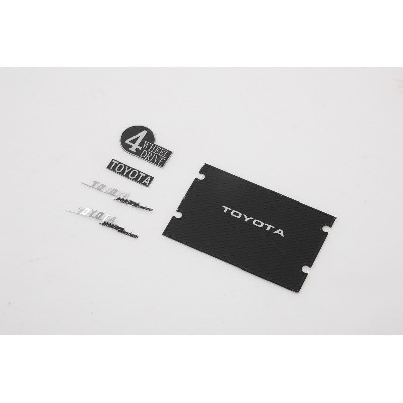 1/10 Toyota FJ40 - name plate and logo set