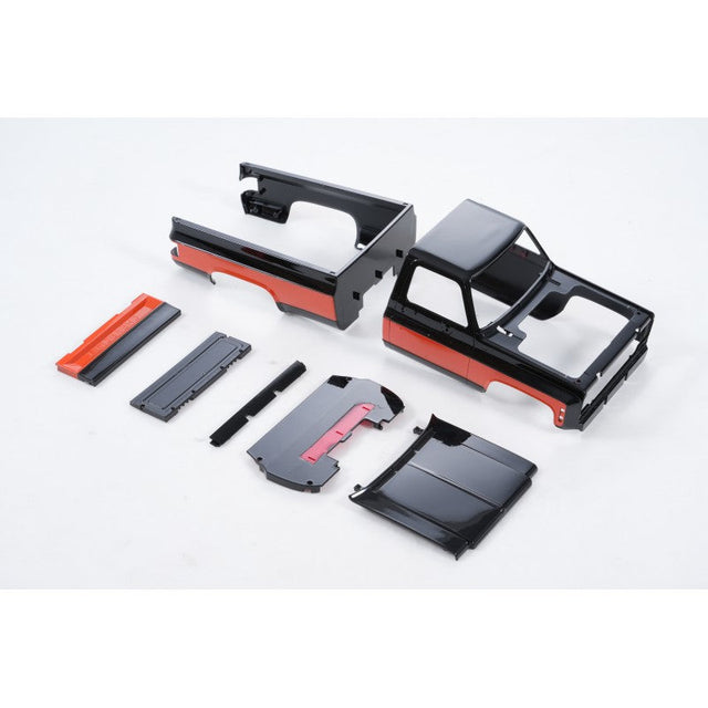 1/18 Chevrolet K10 FCX18 - body shell black/red