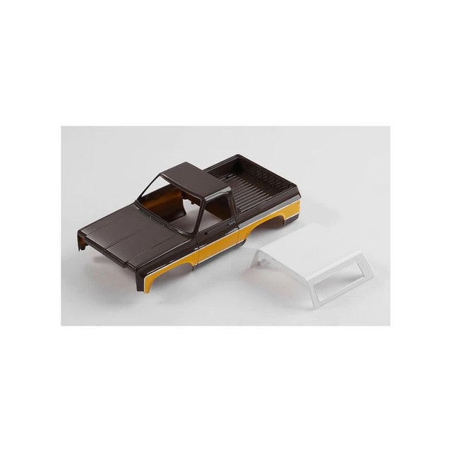 1/24 K5 Blazer FCX24 - car BODY & canvas top painted (brown/yellow)