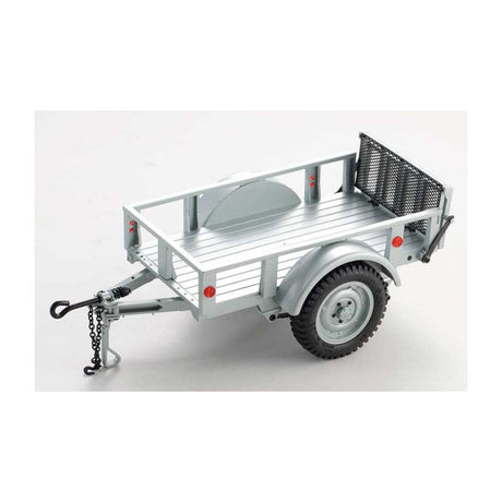 1/18 - 1/12 - Utility trailer B (Silver)