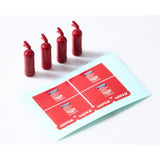 1/18 fire extinguisher (4pcs)