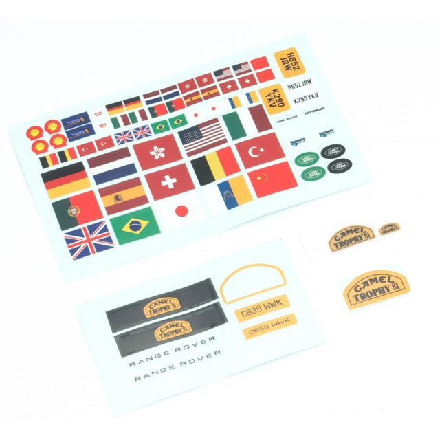 1/24 RANGE ROVER FCX24M - FIRST-GENERATION CAR BODY DECAL SHEEL