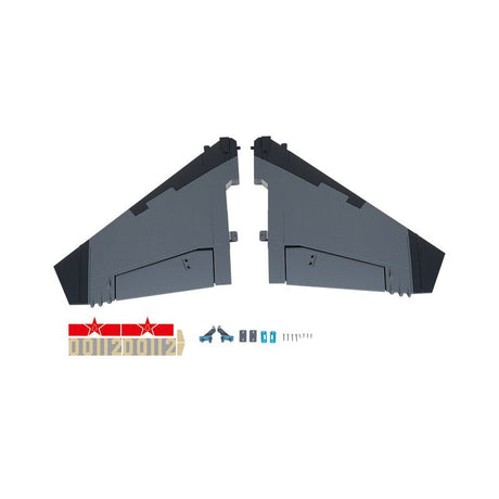 70mm J-11: vertical stabilizer
