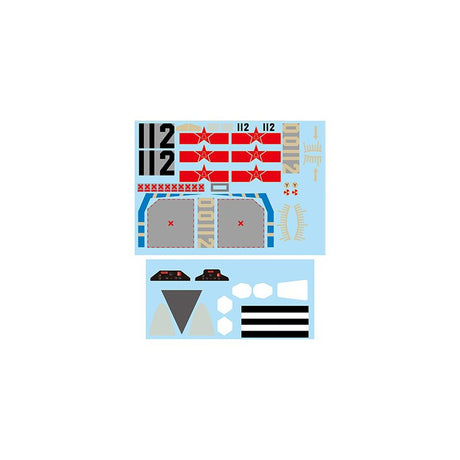 70mm J-11: decal sheet