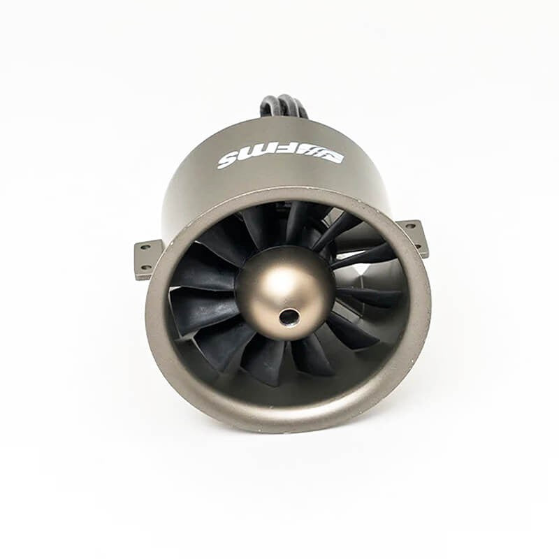 80mm Ducted fan (12-blade) with 3665-KV2000 inner runner motor (6S) V