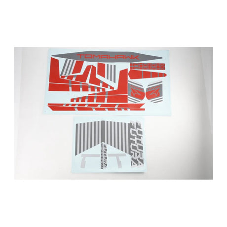 64mm Futura : Sticker (red)