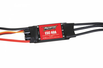 ESC 40A 1400mm Cessna, 1280mm Easy Trainer XT60 200mm cable