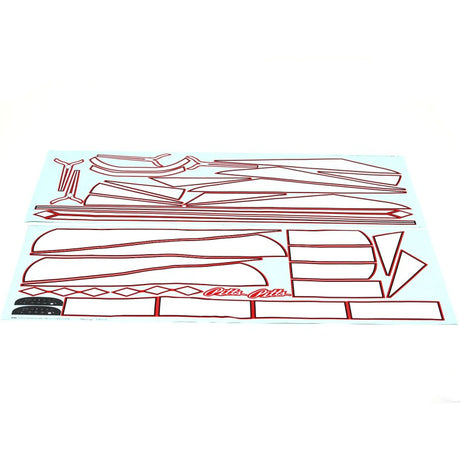 1400mm Pitts V2 - Stickers