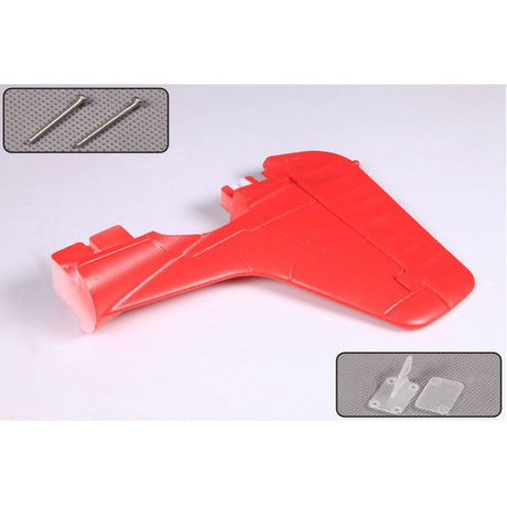 1700mm P51 red Tail - Vertical Stabilizer