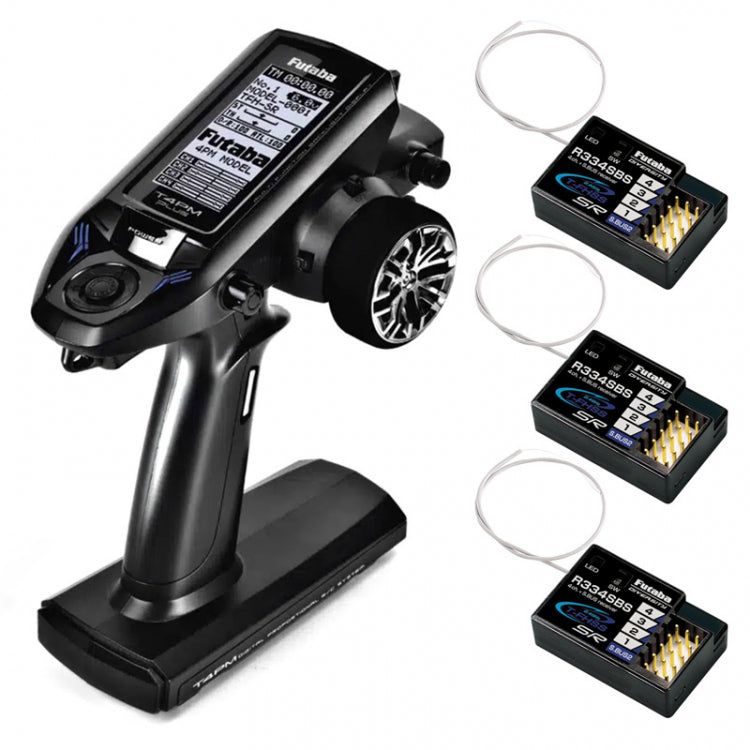 T4PM Plus Transmitter T-FHSS, 3pcs R334SBS*