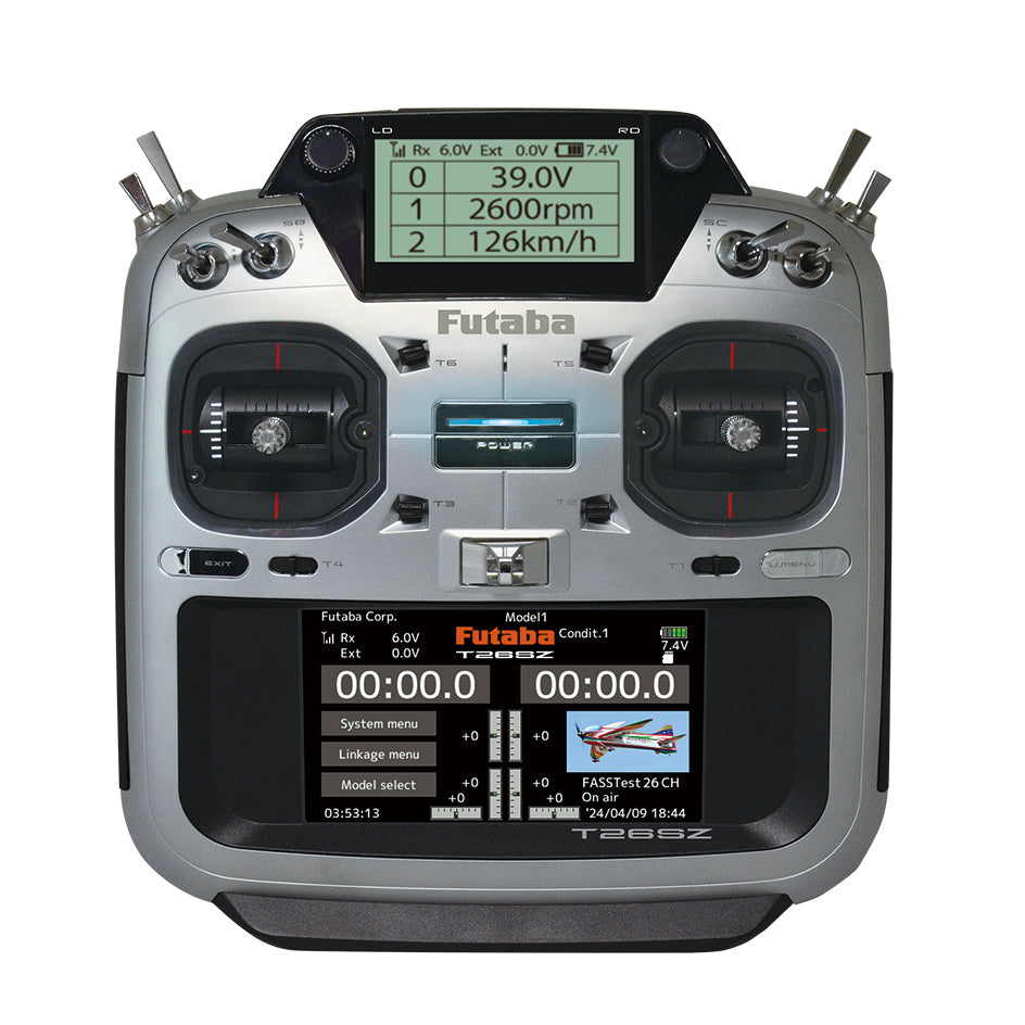 T26SZ Radio FASSTest26, 3/R7208SB, 2S LiPo