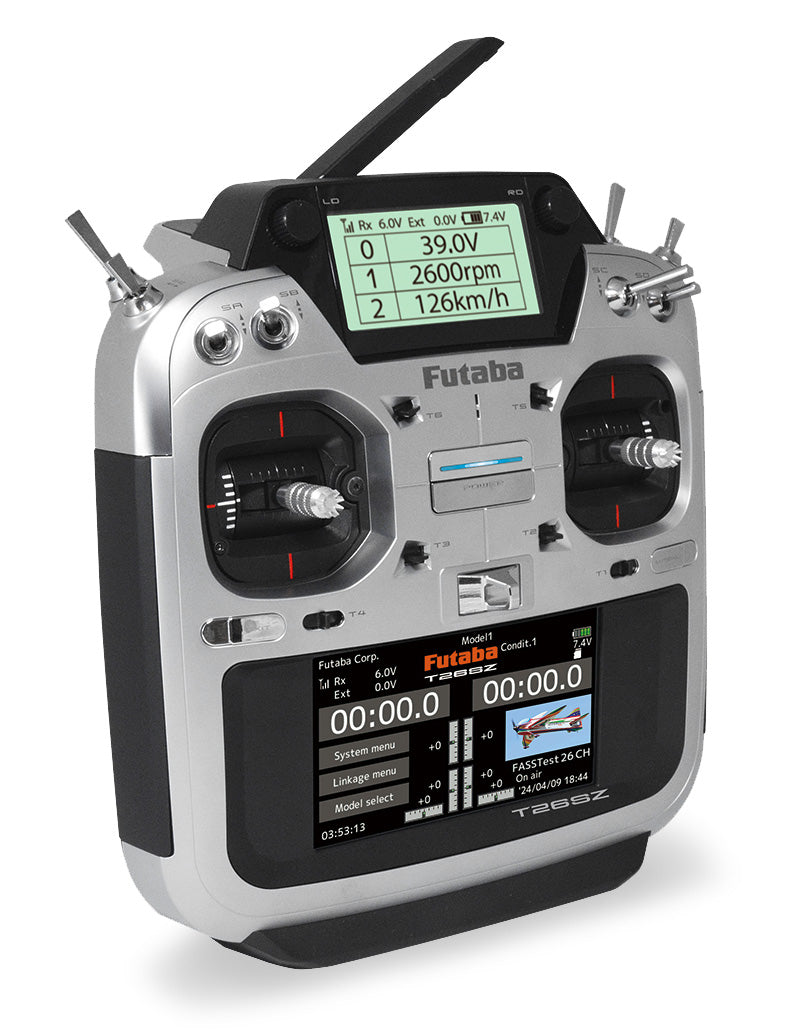 T26SZ Radio FASSTest26, 3/R7208SB, 2S LiPo