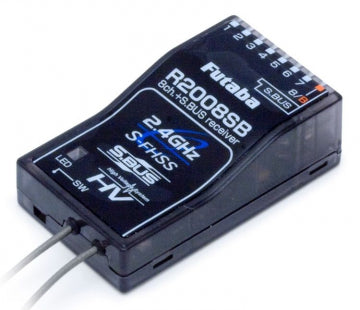 Receiver R2008SB 8CH T6J, 8J, 10J HV S.BUS S-FHSS bulk