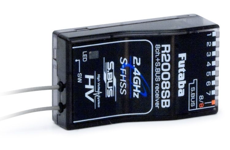 Receiver R2008SB 8CH T6J, 8J, 10J HV S.BUS S-FHSS bulk