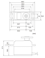 S-A401 Airplane Servo 5,7kg 0.11s HV S.BUS