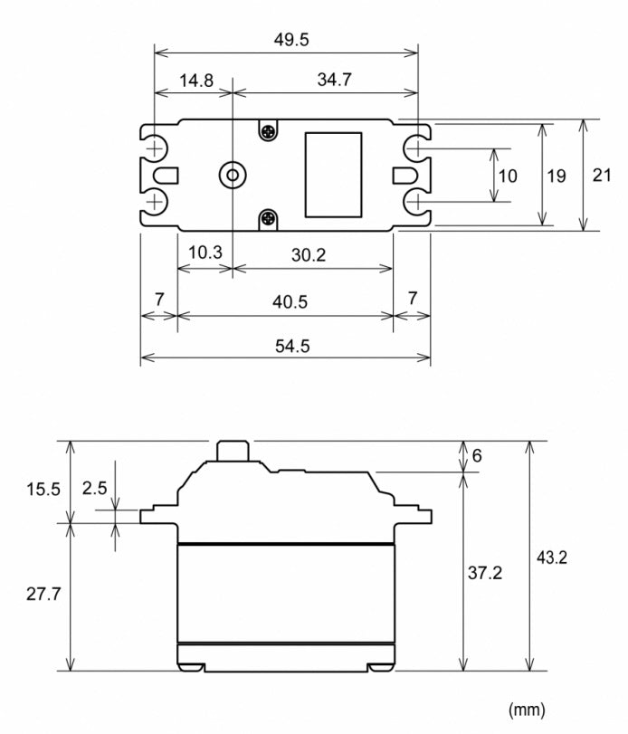 S-A601 Aircraft Servo 41kg 0.11s HV S.BUS