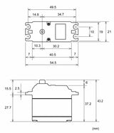 S-A601 Aircraft Servo 41kg 0.11s HV S.BUS