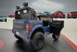 Ford Raptor 24V elbil för barn – 2 personer, svart