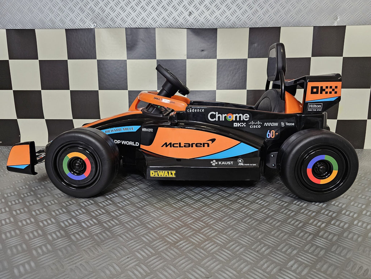 McLaren formula 1 elektrisk børnebil 12 volt
