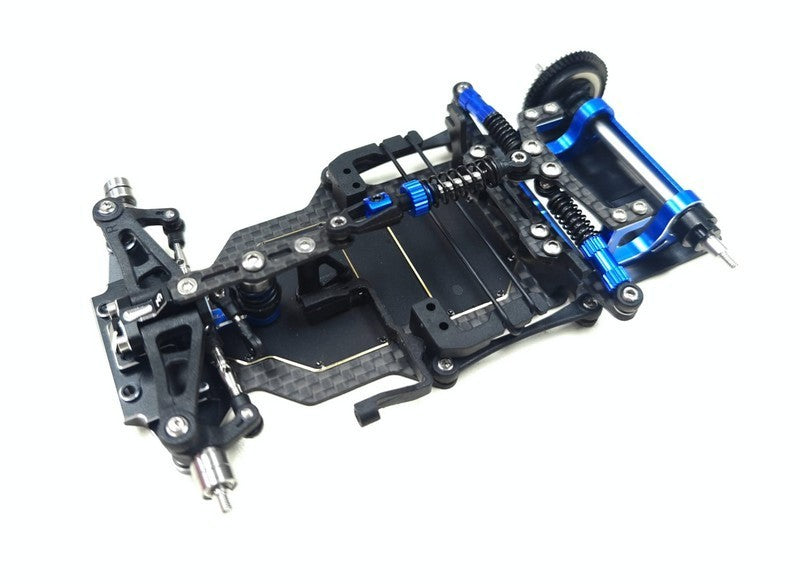 GL Racing GL 1/28 LMP2 98mm Chassis (w/o Servo, ESC) - (GL-Lambo bumper)