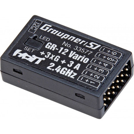 GR-12 + 3xG + Vario HoTT- 2.4 GHz receiver
