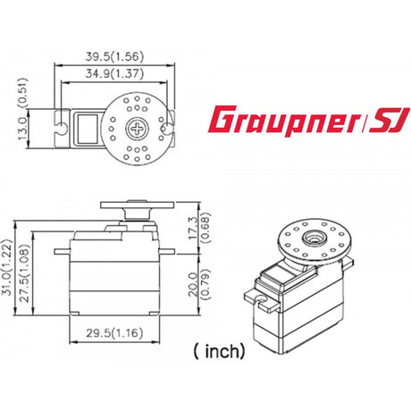 DES 586 BB Digital Servo
