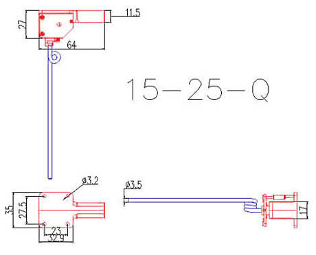 15 - 25 90-Degree Nose Electric Retract Unit