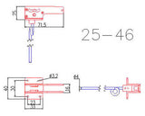 25 - 46 Tricycle Electric Retracts