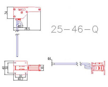 25 - 46 Tricycle Electric Retracts